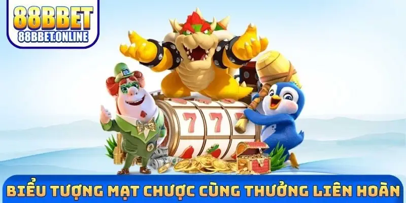 Biểu tượng mạt chược cùng thưởng liên hoàn 